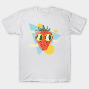 Strawberry with glasses T-Shirt